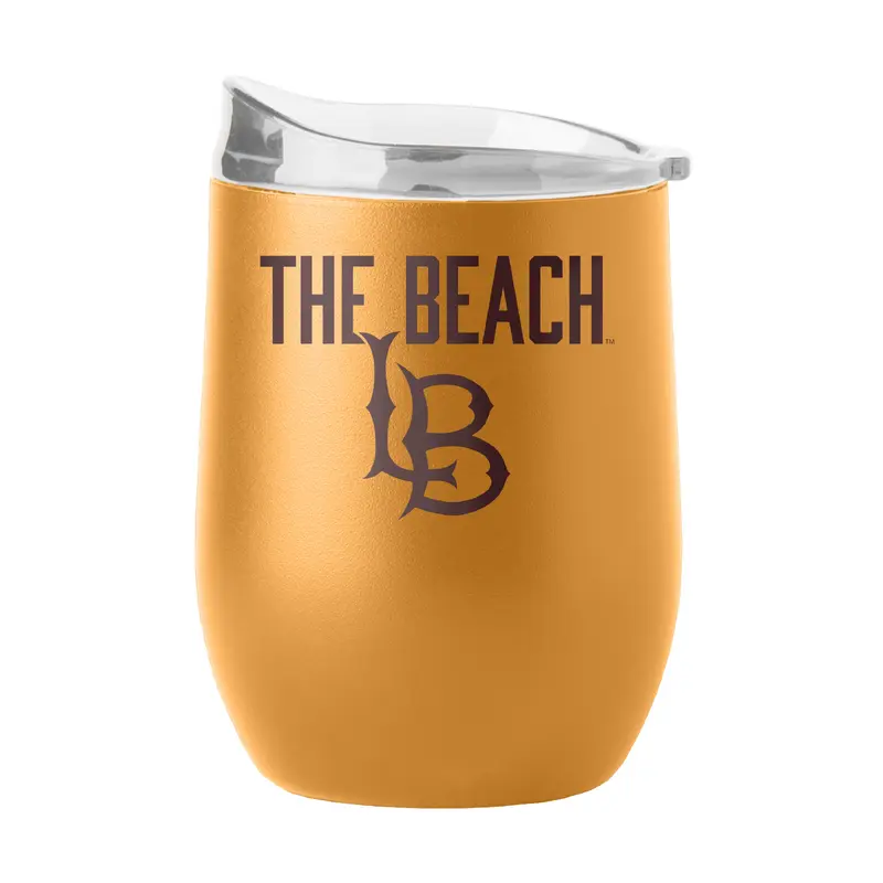 Long Beach State 16oz Huddle Powder Coat Curved Bev