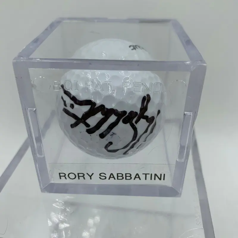 Rory Sabbatini Signed Autographed Golf Ball PGA With JSA COA