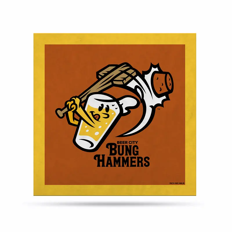 Beer City Bung Hammers 23" Felt Wall Decor - SPECIAL ORDER