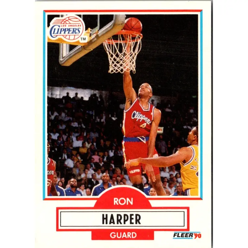1990 Fleer Ron Harper #86