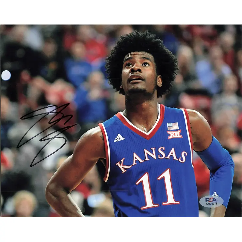 Josh Jackson signed 8x10 photo PSA/DNA Kansas Jayhawks Autographed
