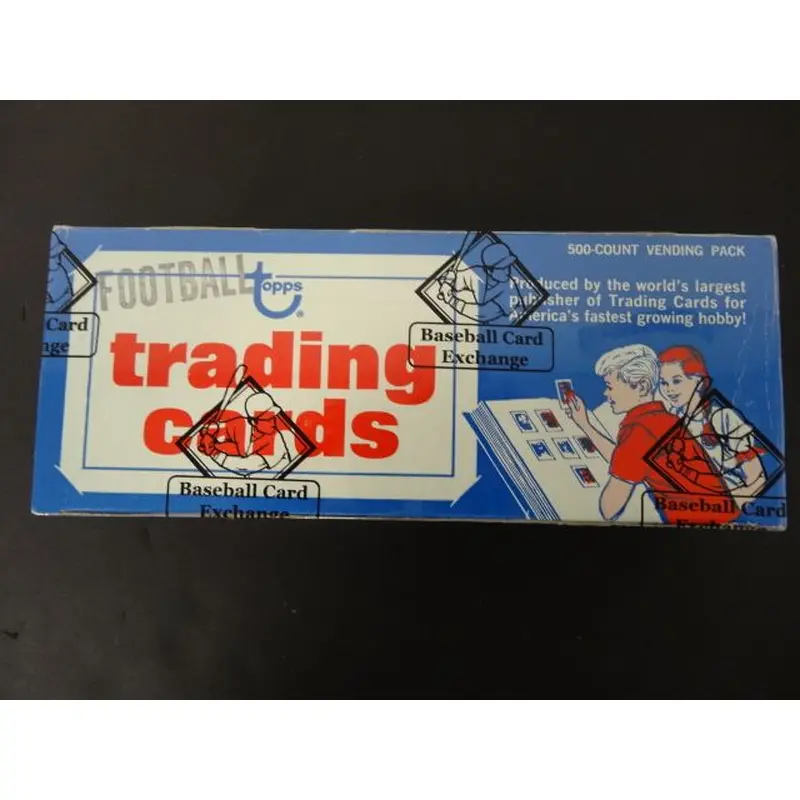 1972 Topps Football Unopened Series 1 Vending Box
