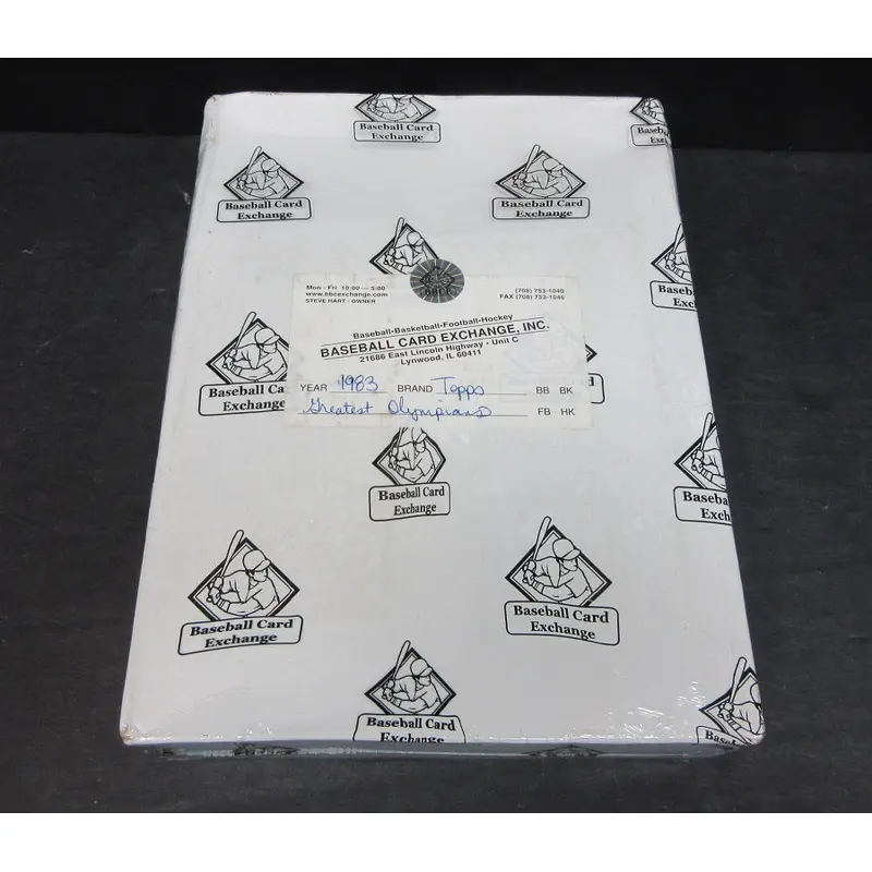 1983 Topps Greatest Olympians Unopened Rack Box (BBCE)