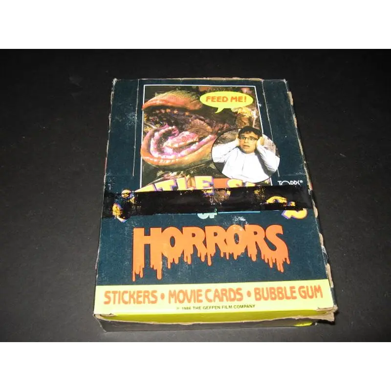 1986 Topps Little Shop of Horrors Unopened Wax Box (Authenticate)
