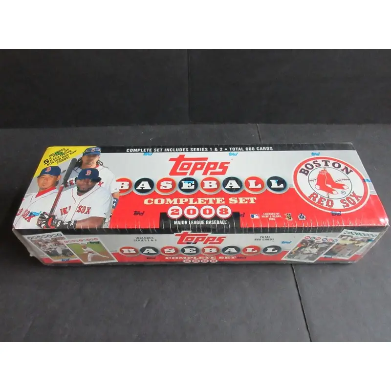 2008 Topps Baseball Factory Set (Red Sox)