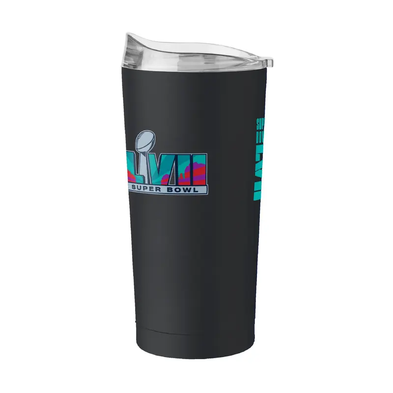 Super Bowl 57 20oz Powder Coat Tumbler