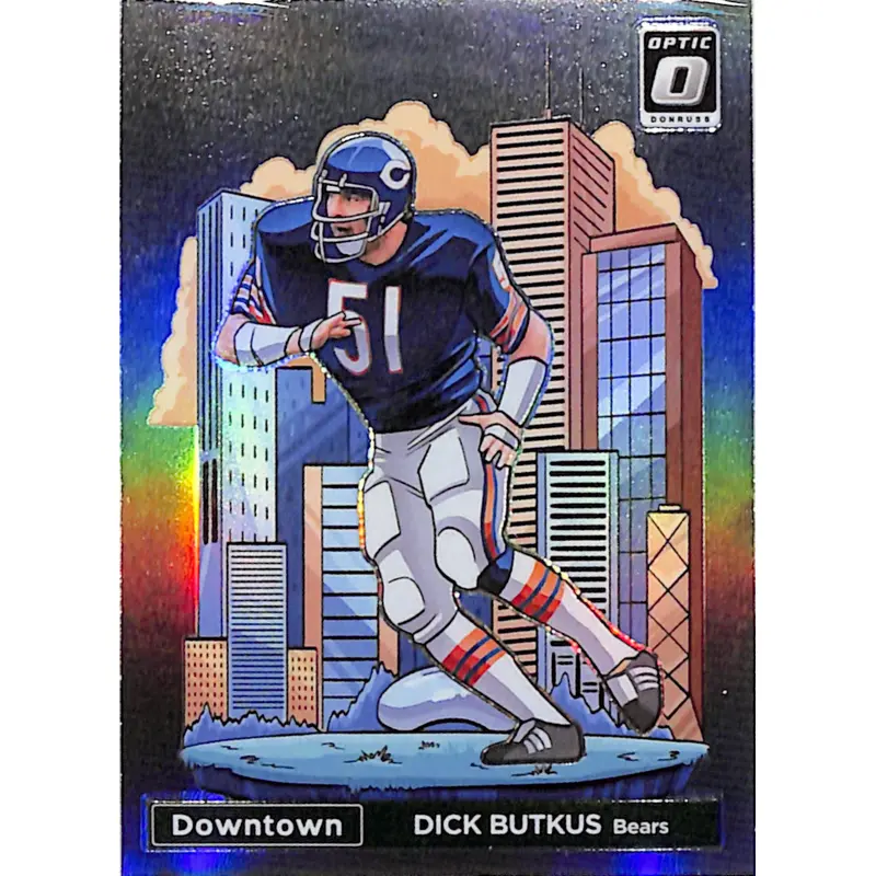 Dick Butkus 2024 Donruss Optic Downtown