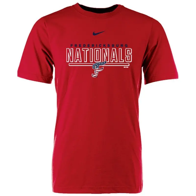 FredNats Nike Red Nationals Tee