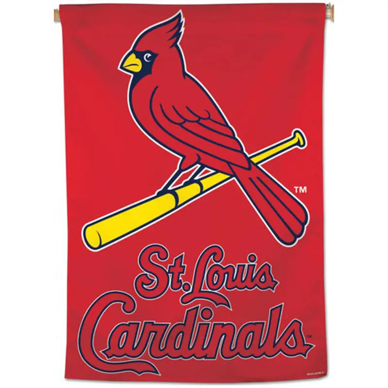 St. Louis Cardinals Official MLB Team Logo Premium 28x40 Wall Banner - Wincraft Inc.