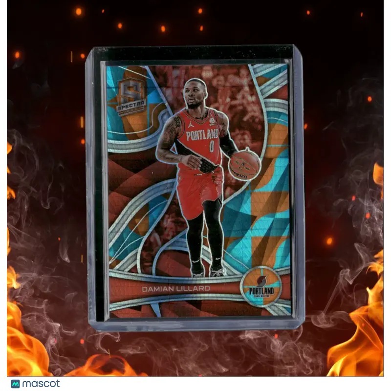 2021-22 Panini Spectra Blue Damian Lillard 31/49 #35
