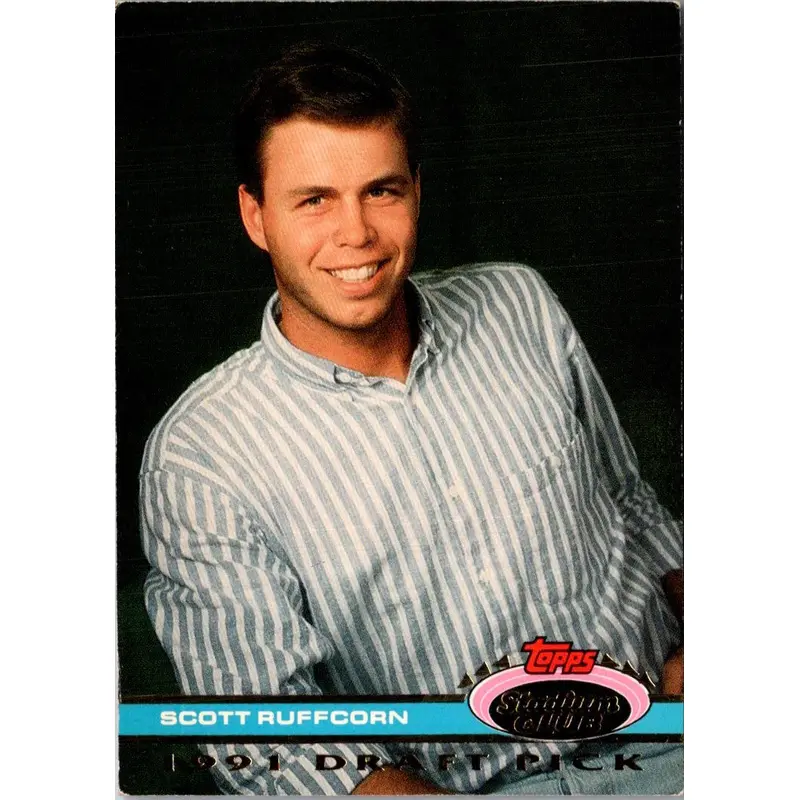 1992 Stadium Club Dome Scott Ruffcorn #159 Rookie
