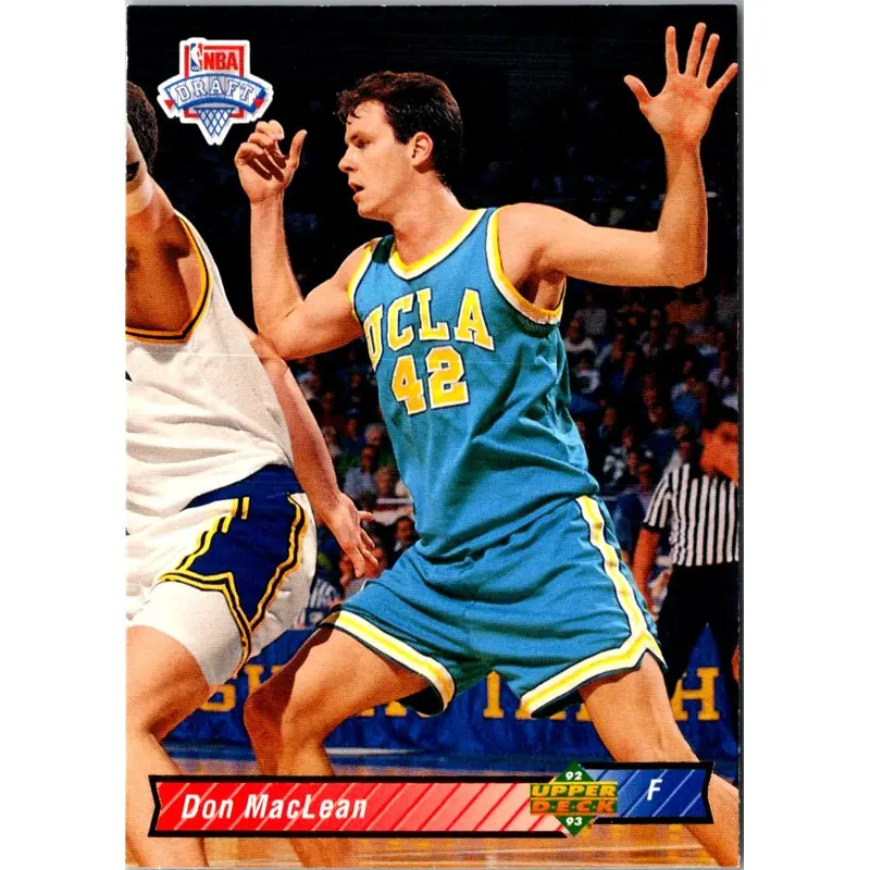 1992 Upper Deck Don MacLean #16 Rookie