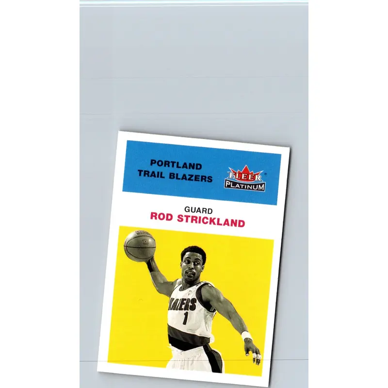 2001 Fleer Platinum Rod Strickland #142
