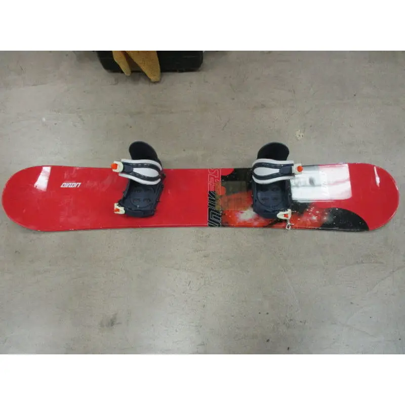 Used Liquid Universe Size 149Cm Snowboard W/ Dukes Bindings