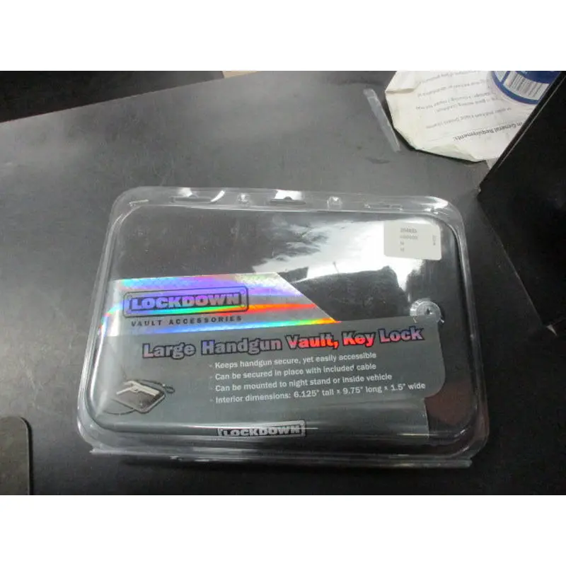 Used Lockdown Large handgun Key Vault Lock
