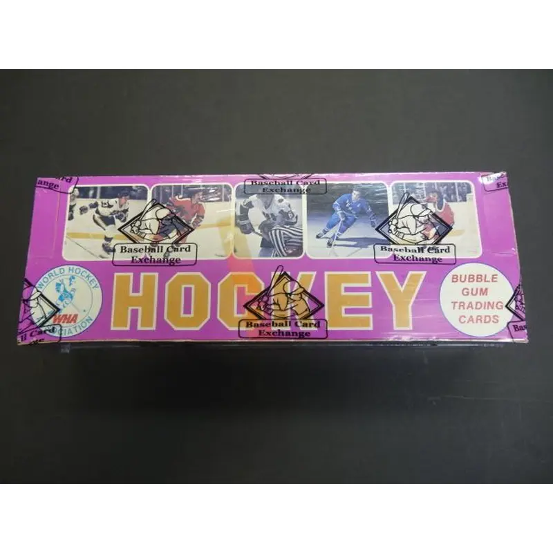 1975/76 OPC O-Pee-Chee WHA Hockey Unopened Wax Box