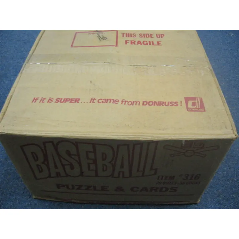 1983 Donruss Baseball Unopened Wax Case (20 Box) (Authenticate)