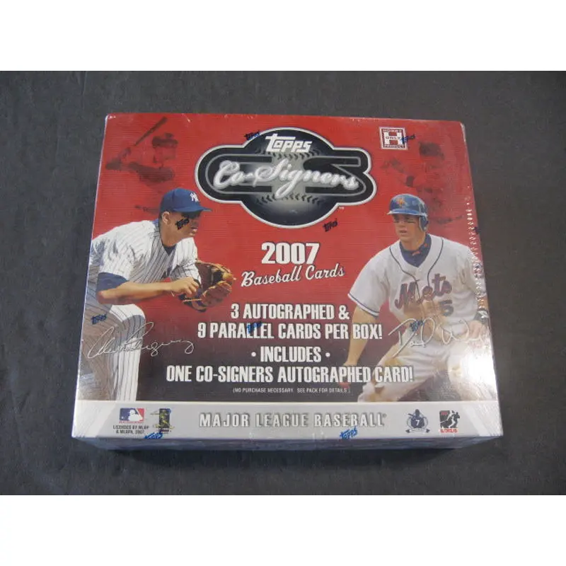 2007 Topps Co-Signers Baseball Box (Hobby)