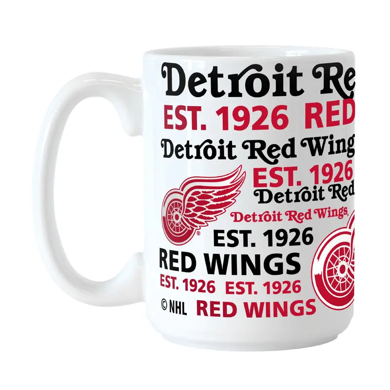Detroit Red Wings 15oz Spirit Sublimated Mug