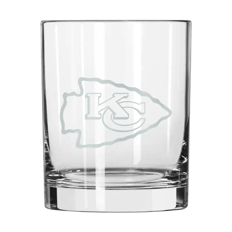 Kansas City Chiefs 14oz Frost Rocks Glass