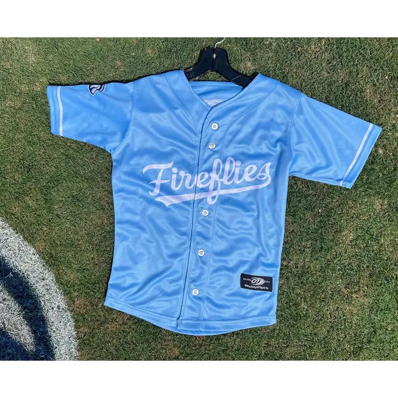 Fireflies Youth Lt. Blue Replica Jersey