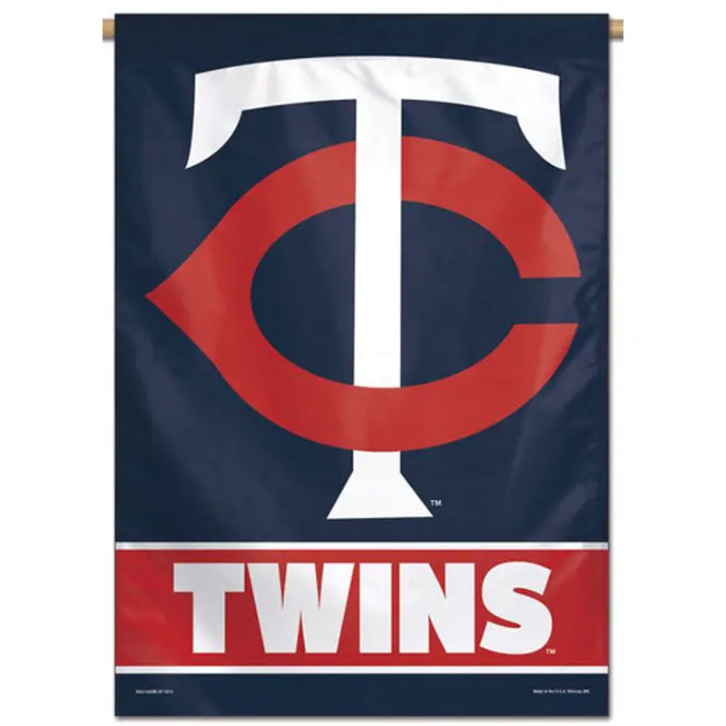 Minnesota Twins Official MLB Team Logo Premium 28x40 Wall Banner - Wincraft Inc.