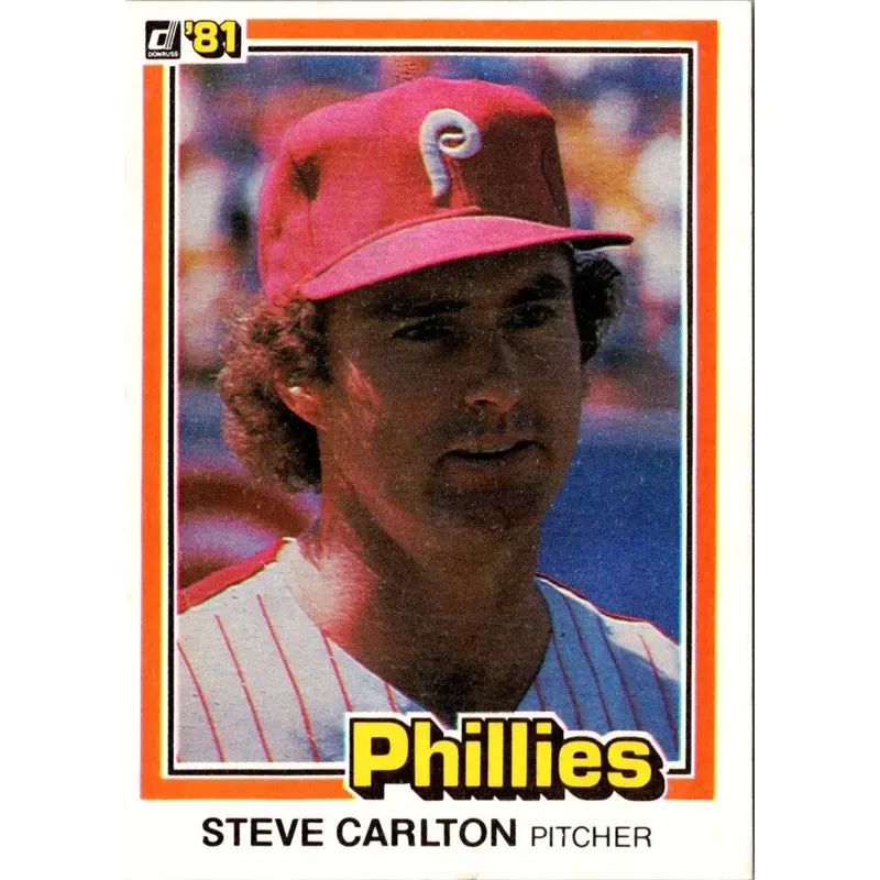 1981 Donruss Steve Carlton #33