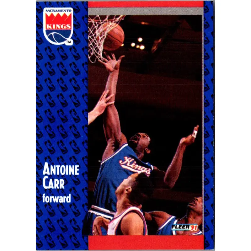 1991 Fleer Antoine Carr #174
