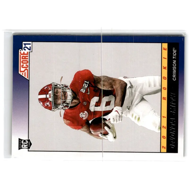 2021 Score 1991 Throwback DeVonta Smith #TB4
