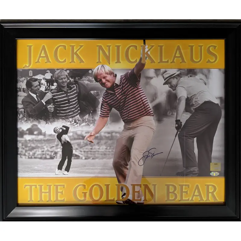 Jack Nicklaus Autographed 16x20 Photo Steiner COA