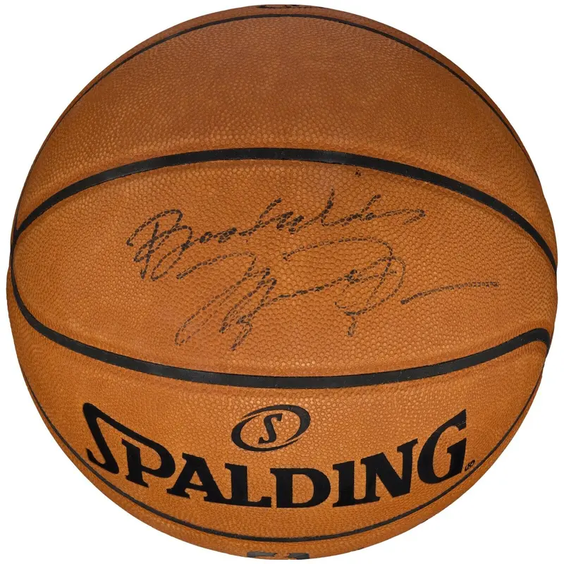 Michael Jordan Signed Official NBA Game Used Basketball PSA DNA & Beckett COA