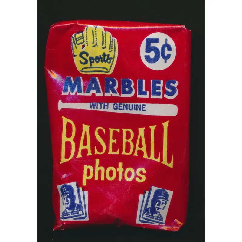 1960 Leaf Baseball Unopened Series 1 Wax Pack