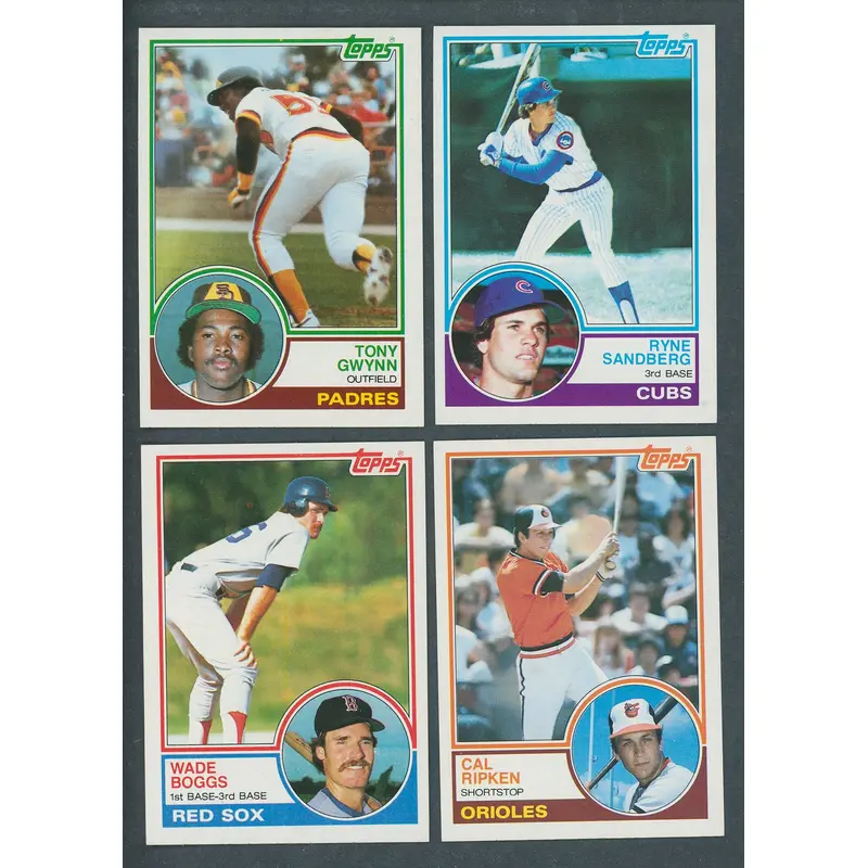 1983 Topps Baseball Complete Set NM NM/MT (792) (23-74)