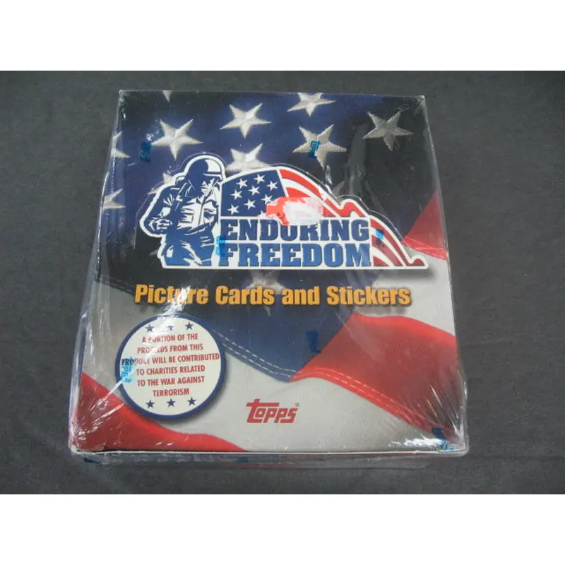 2001 Topps Enduring Freedom Box