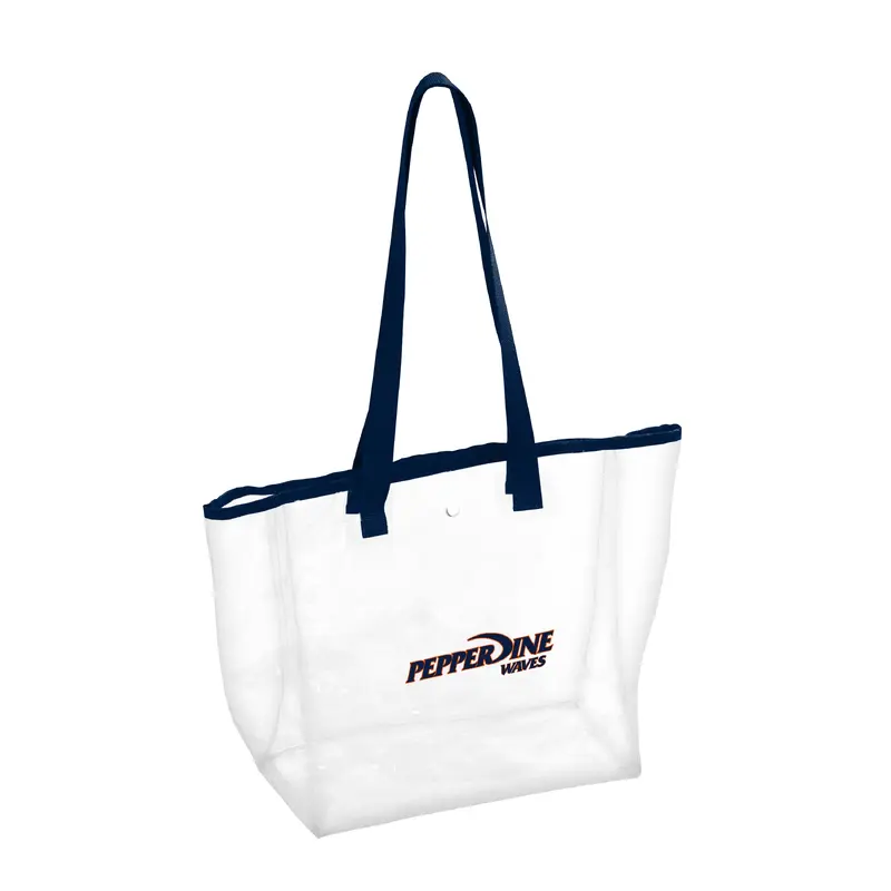 Pepperdine Clear Tote