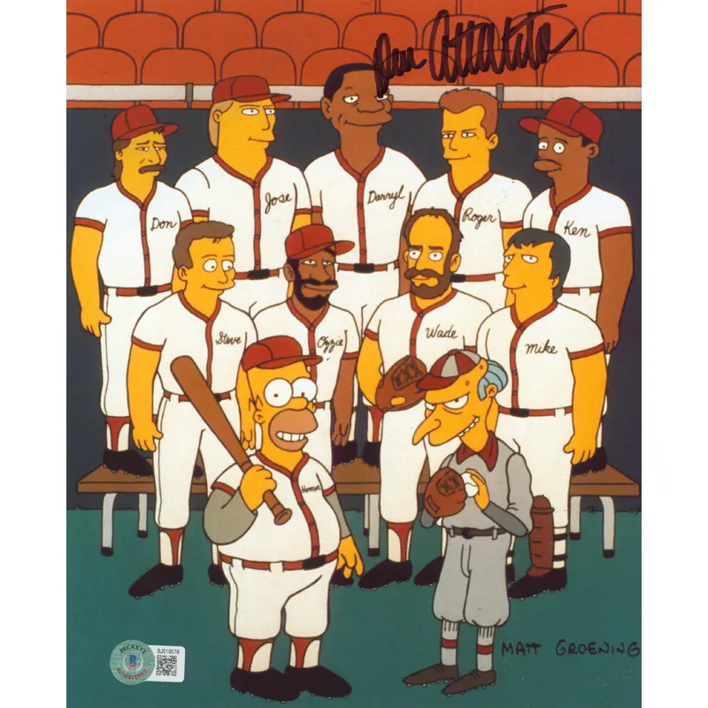 Dan Castellaneta The Simpsons Authentic Signed 8x10 Photo BAS #BJ018578