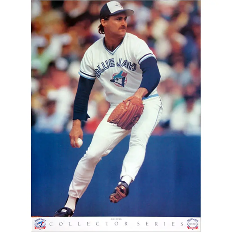 Dave Stieb "Ace" Toronto Blue Jays Poster - Victory Productions 1990