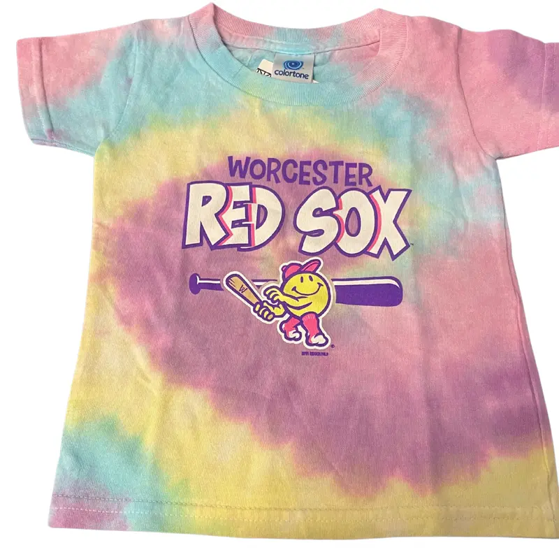 Worcester Red Sox Jellybean Toddler Tie Dye Tee