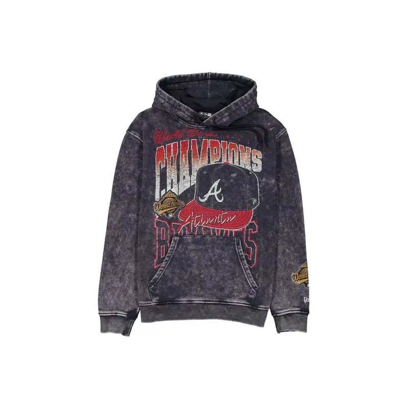 New Era - Sport Classics Washed Hoodie - Atlanta Braves