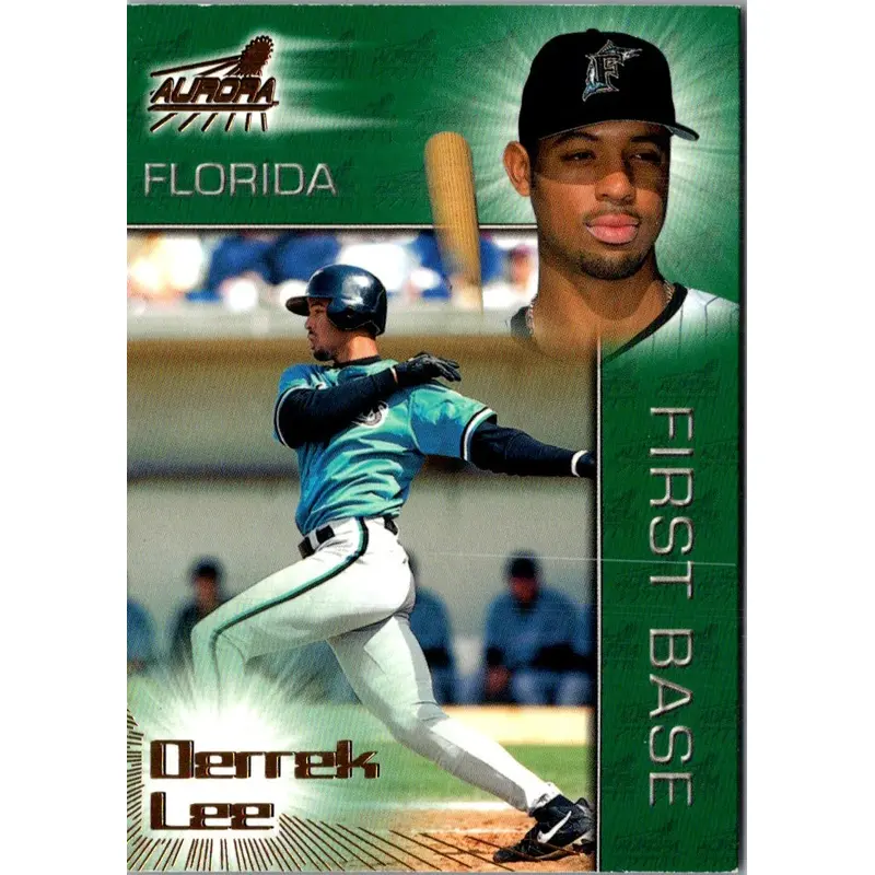 1998 Pacific Aurora Derrek Lee #132