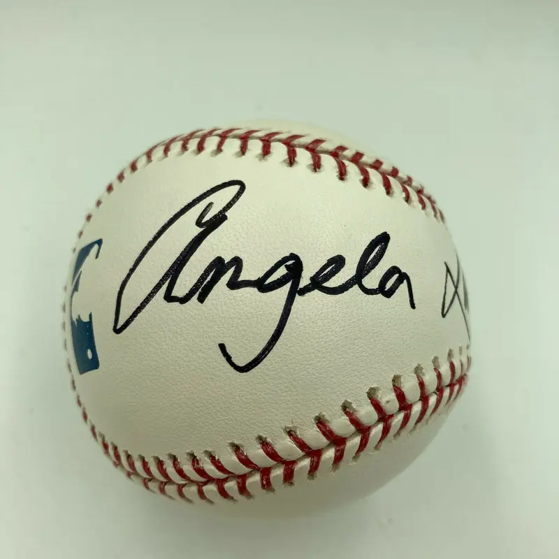 Angela Lansbury Signed Autographed Major League Baseball With JSA COA
