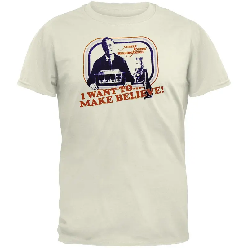 Mr Rogers - Make Believe Soft T-Shirt
