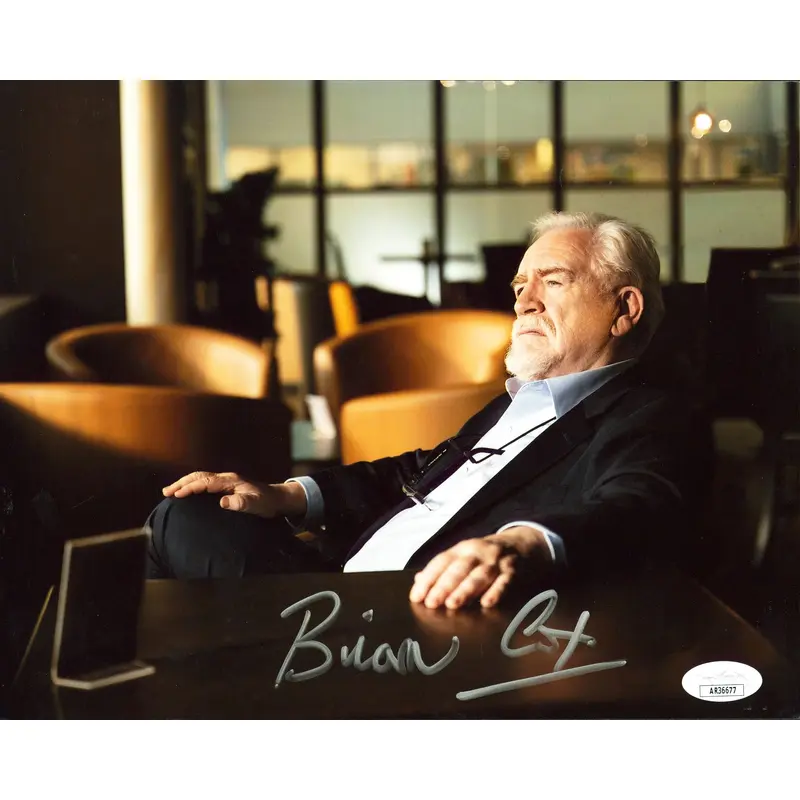 Brian Cox Succession Authentic Signed 8x10 Photo Autographed JSA #AR36677