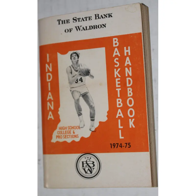 1974-75 Indiana Basketball Handbook