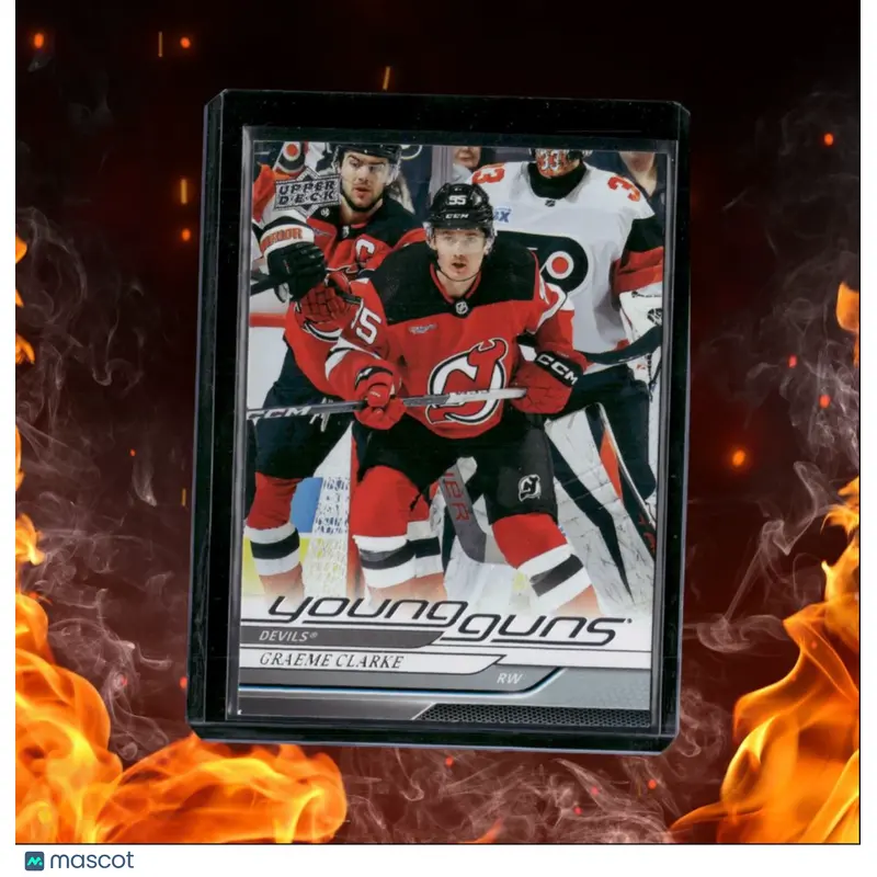 2024-25 Upper Deck Graeme Clarke Young Guns (A) Rookie #224