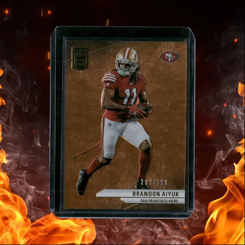 2024 Panini Donruss Elite Brandon Aiyuk Orange 293/399 #41