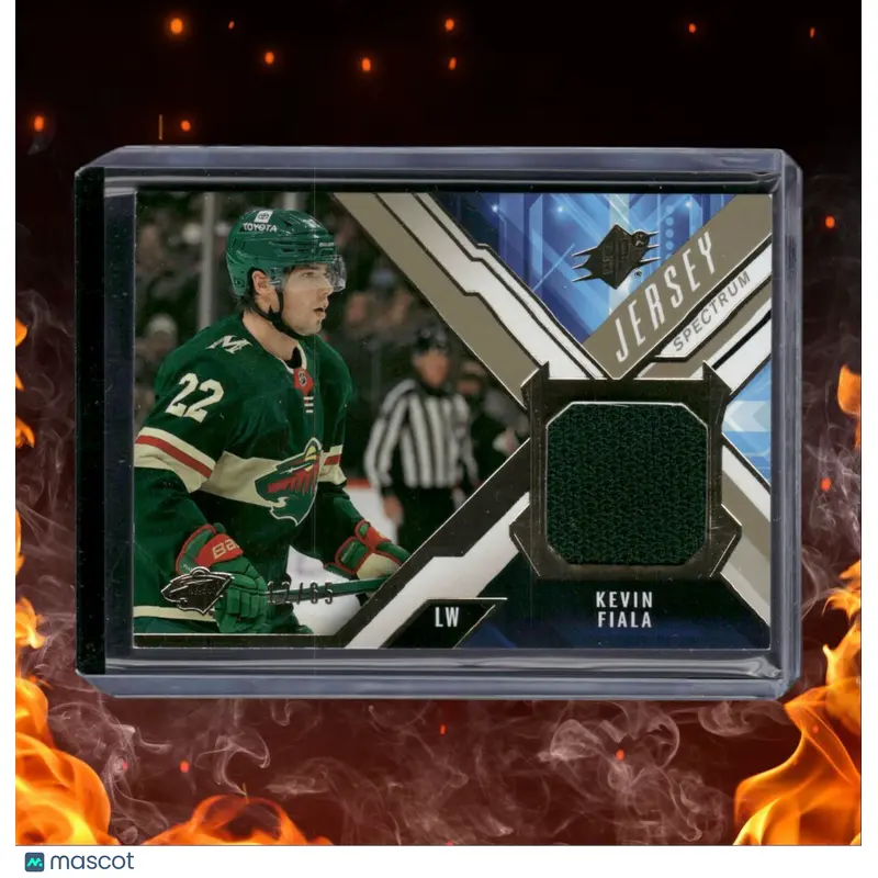 2021-22 Upper Deck SPx Kevin Fiala Gold Spectrum Jersey 12/65 #J-KF