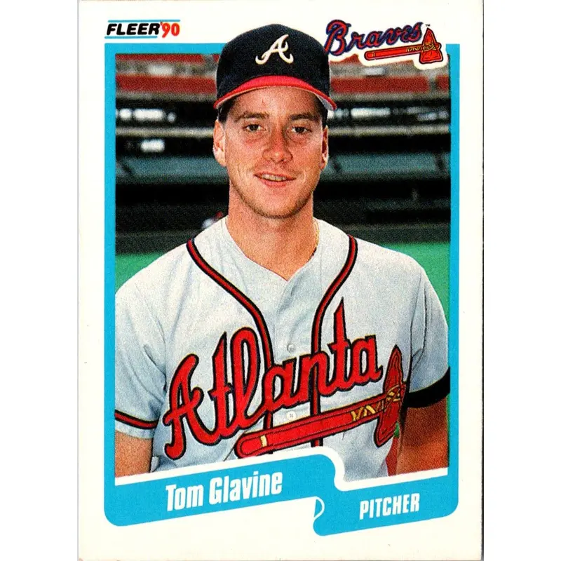 1990 Fleer Tom Glavine #583