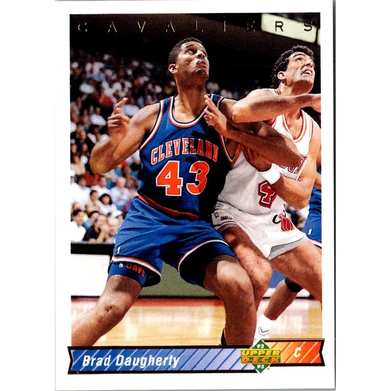 1992 Upper Deck Brad Daugherty #247