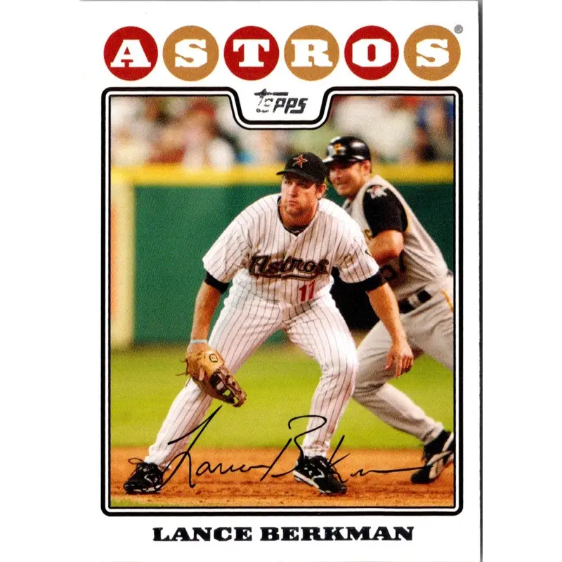 2008 Topps Lance Berkman #395